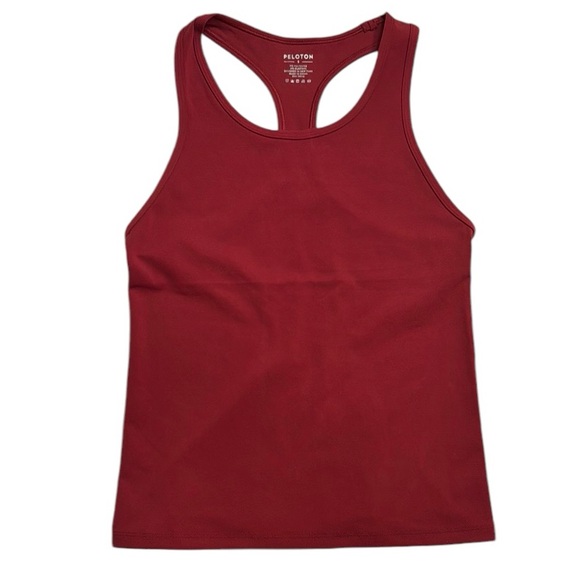 NWT Peloton Cadent Racerback Tank Top Beet Red - Picture 1 of 4